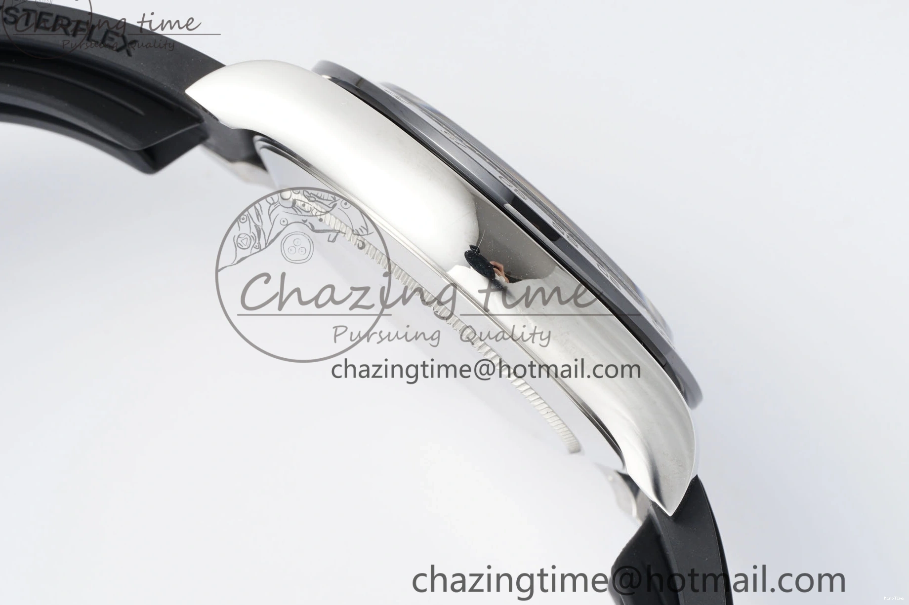 MiroTime 0425 Daytona 116519 Clean Factory 1:1 Best Edition Black Diamonds Dial on Oysterflex Rubber Strap SA Comfortable 1829